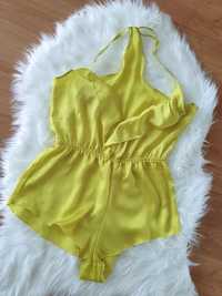 Limonkowe body pizama S