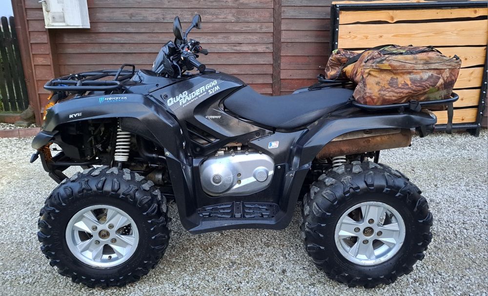 Duży Quad SYM RIDER 600 40KM 4x4 Alufelgi Ledy Kufer Hak Okazja!!!