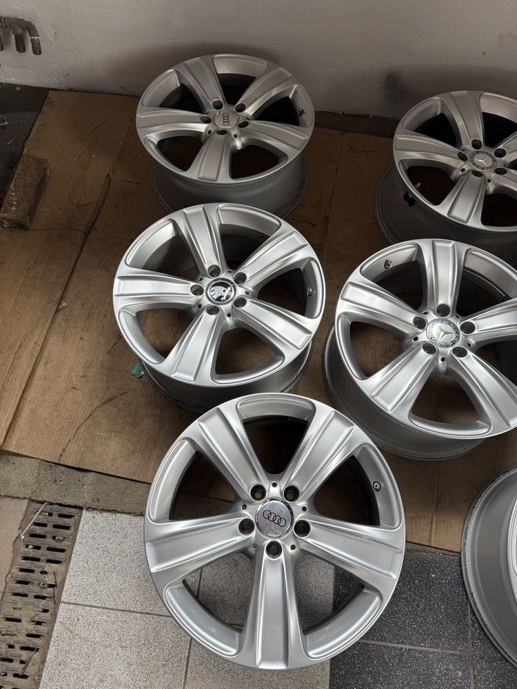 Felgi aluminiowe Mercedes Benz ET 38 8jx18” Audi Skoda Seat VW GLC
