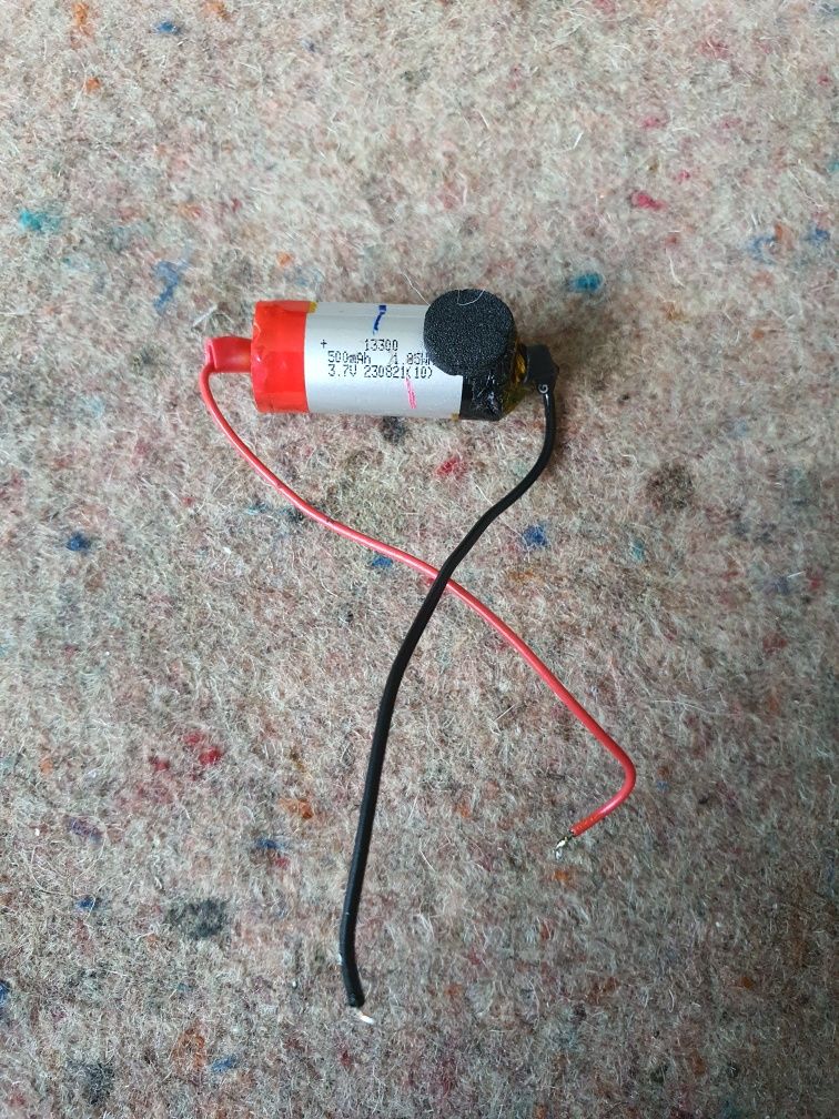 Ogniwo i akumulator li-po 13300 3.7V 500mAh i  ładowarka