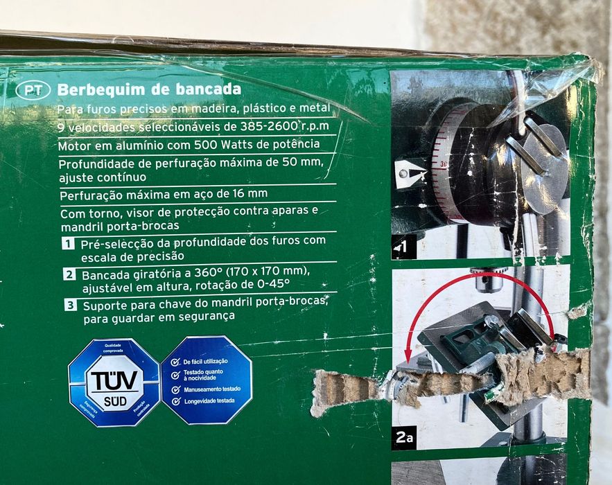 Barbequim de bancada, novo