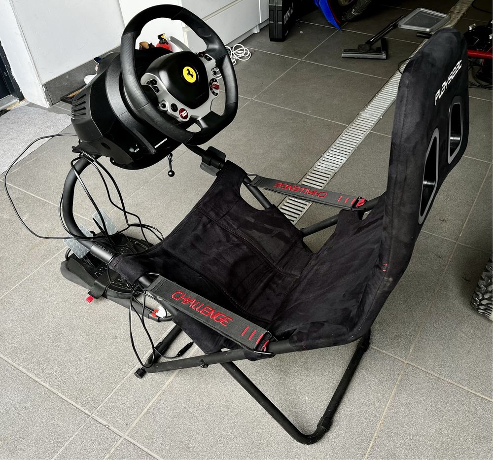 Kierownica PC, XBOX  thrustmaster + fotel Playseat