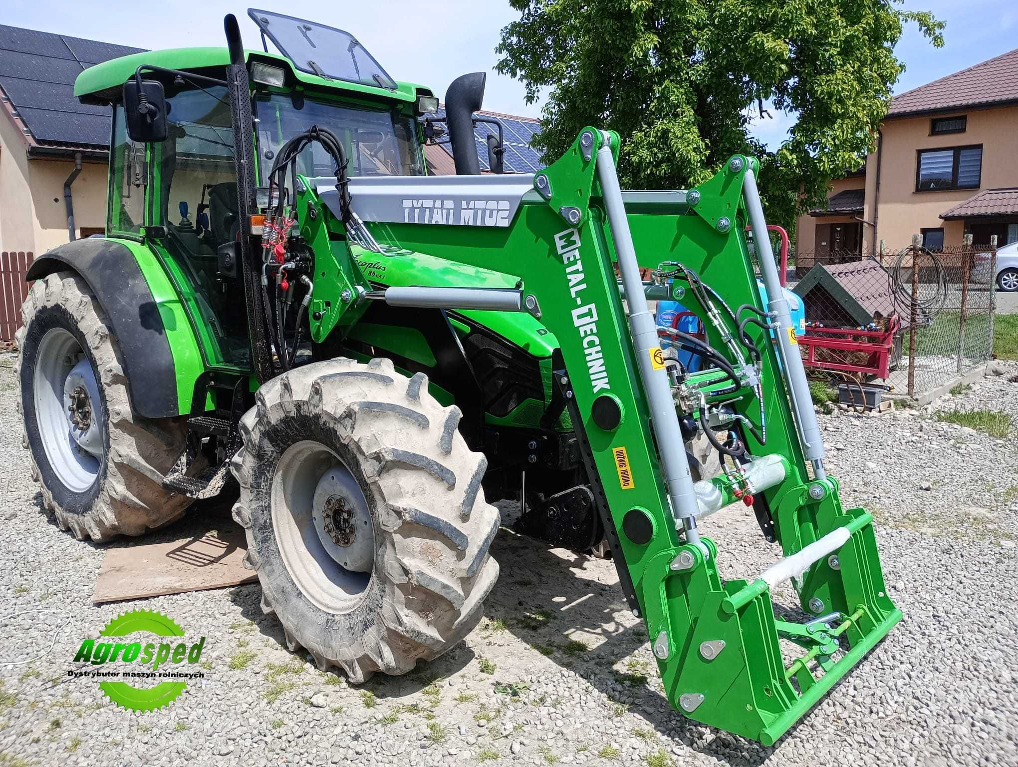 Tur Ładowacz Metal Technik , Zetor, Ursus MTZ, Case MONTAŻ, Transport