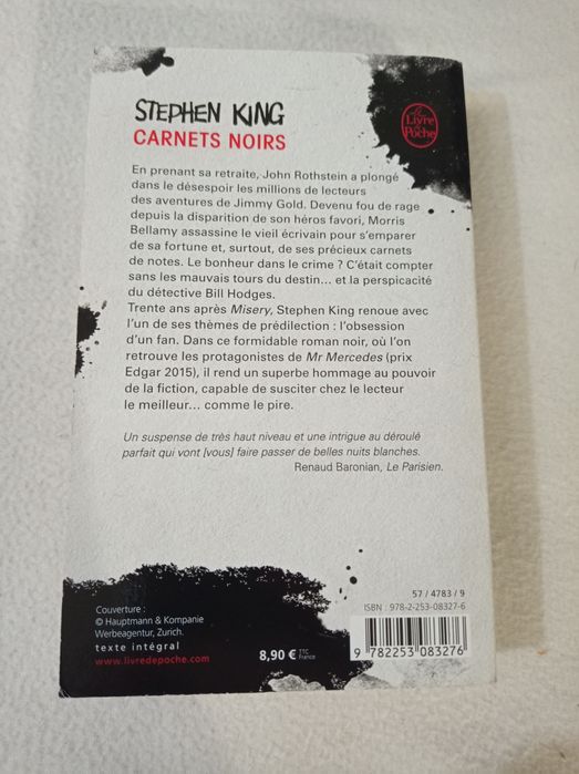 Carnets noirs - Stephen King