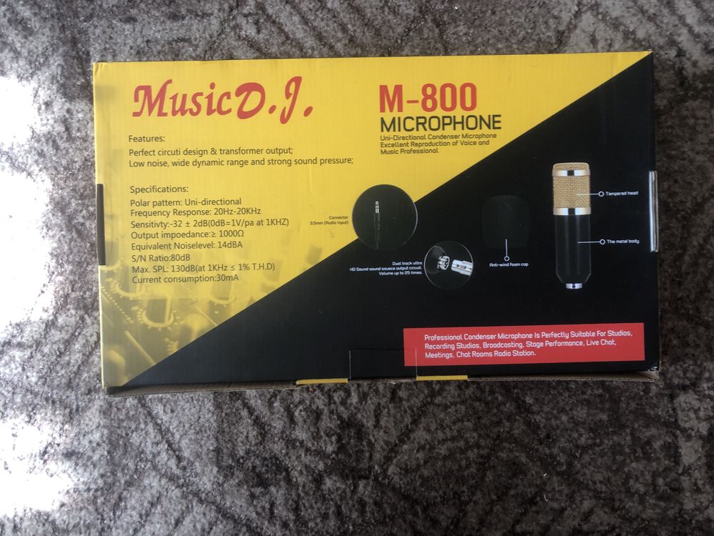 Микрофон М-800