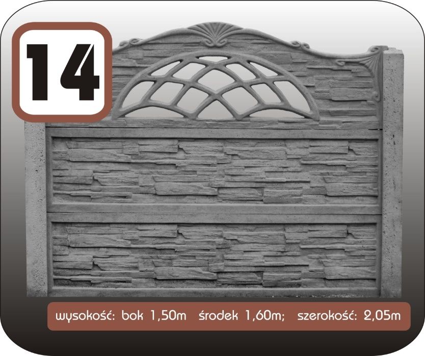 Ogrodzenia Betonowe "Kamiński"