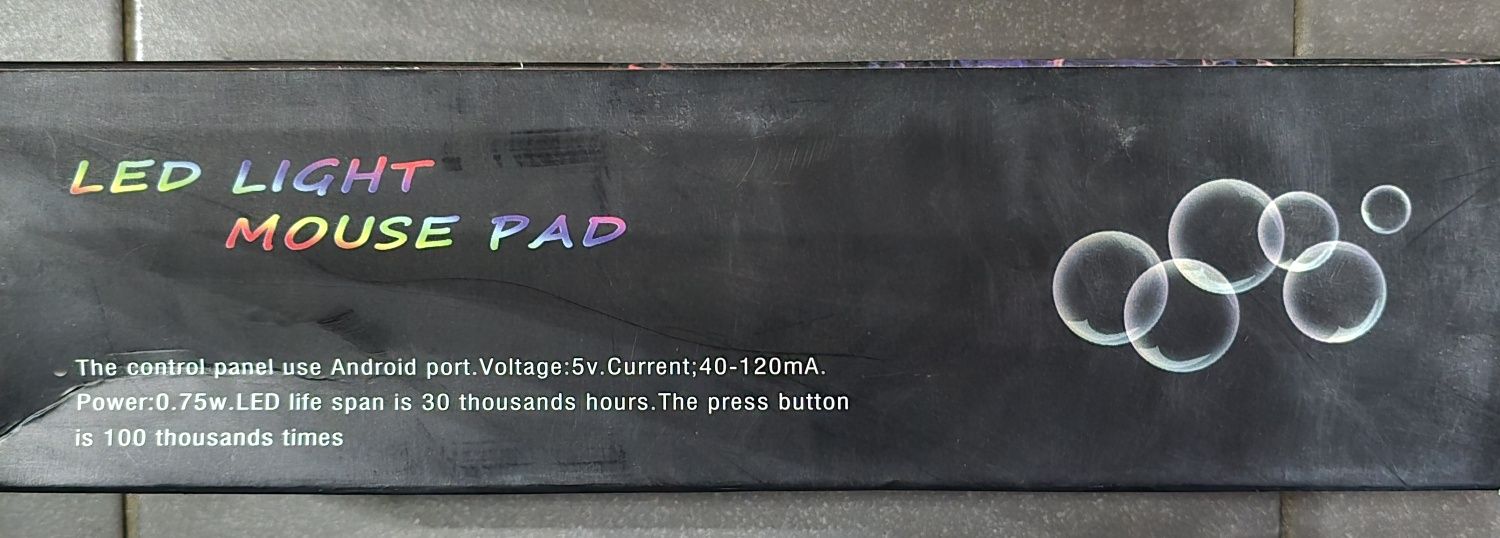 Podkładka pod mysz gamingowa RGB