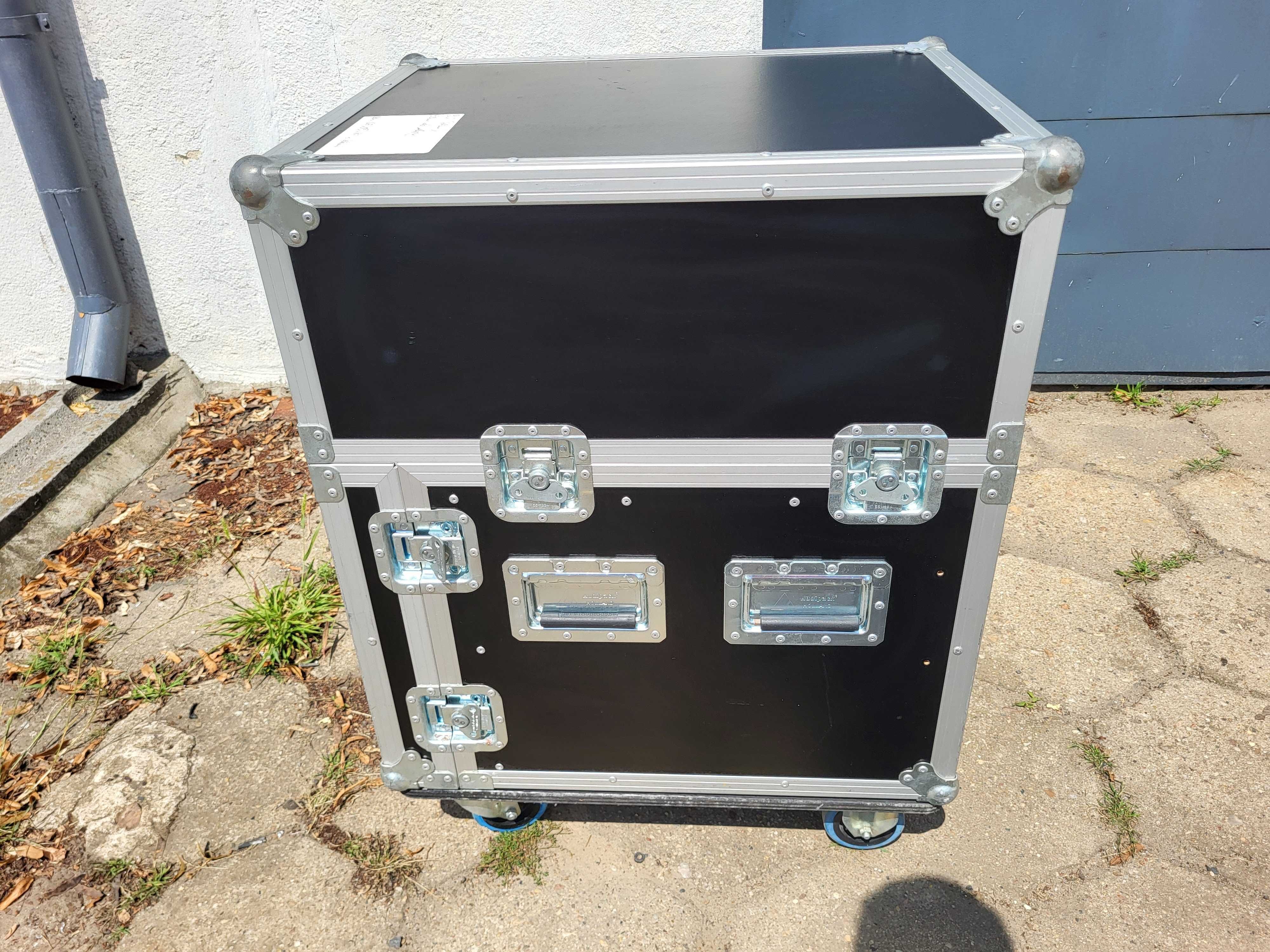 RACK COMBI 9U + mikser 53cm gł.  case  19cali