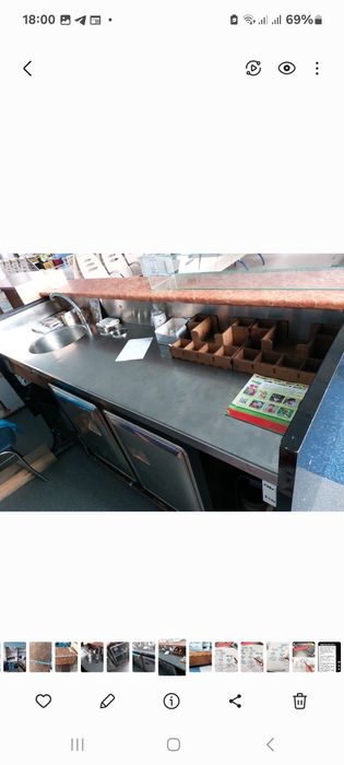 Продам барную стойку-холодильник