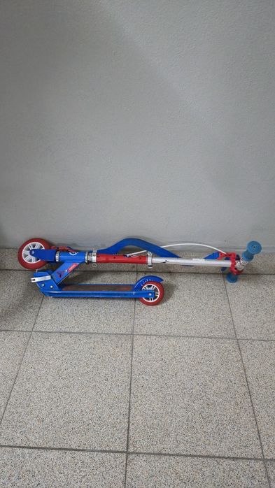 Trotinete spiderman/homem aranha