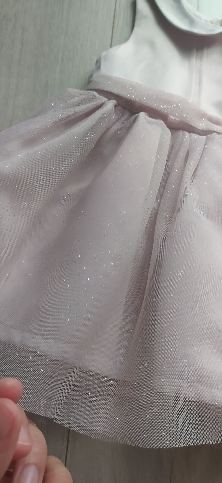 Next sukieneczka 6-9m chrzest, wesele, urodziny