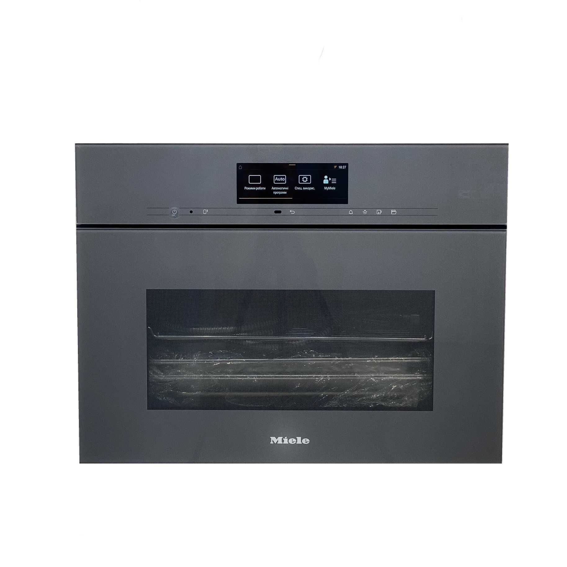 Комбінована парова шафа з духовою Miele DGC 7845 X Graphite Gray