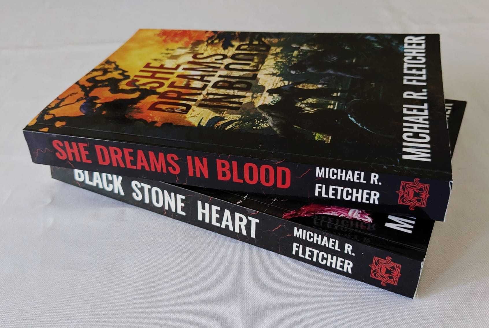 Michael R. Fletcher - Black Stone Heart + She Dreams in Blood