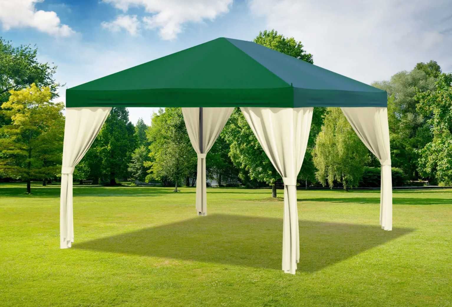 Pavilhão 3x4m Tenda Exterior Jardim Terraço Eventos Toldo Cobertura