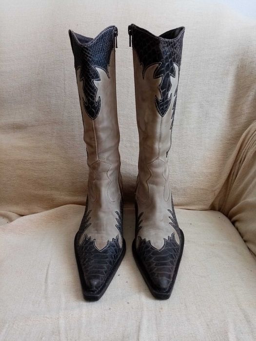 botas estilo cowboy novas