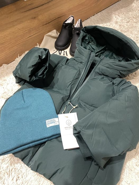 Куртка Zara, шапка zara , комплект