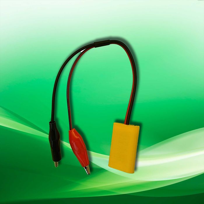 Зарядное устройство с крокодилами для литий ионных батарей