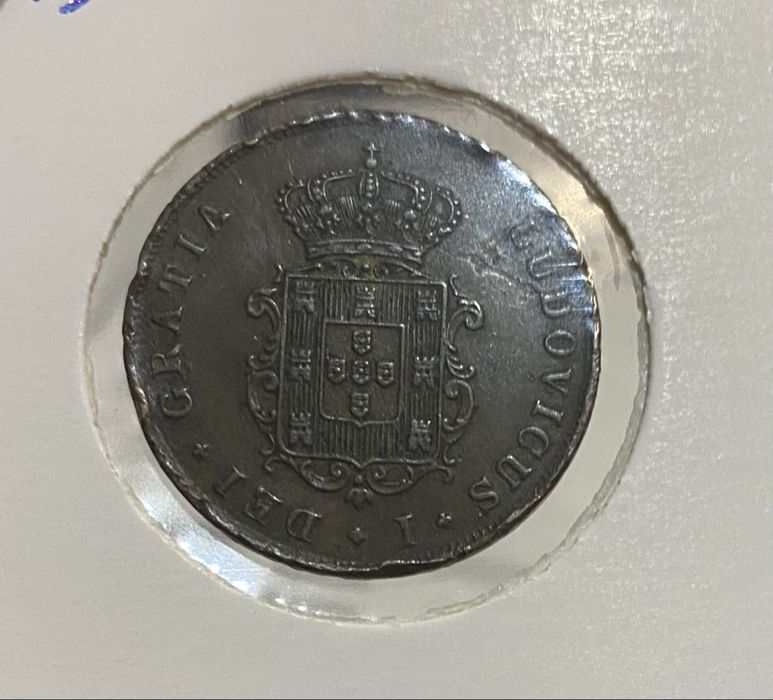 Moeda D.Luis I - III Reis 1875