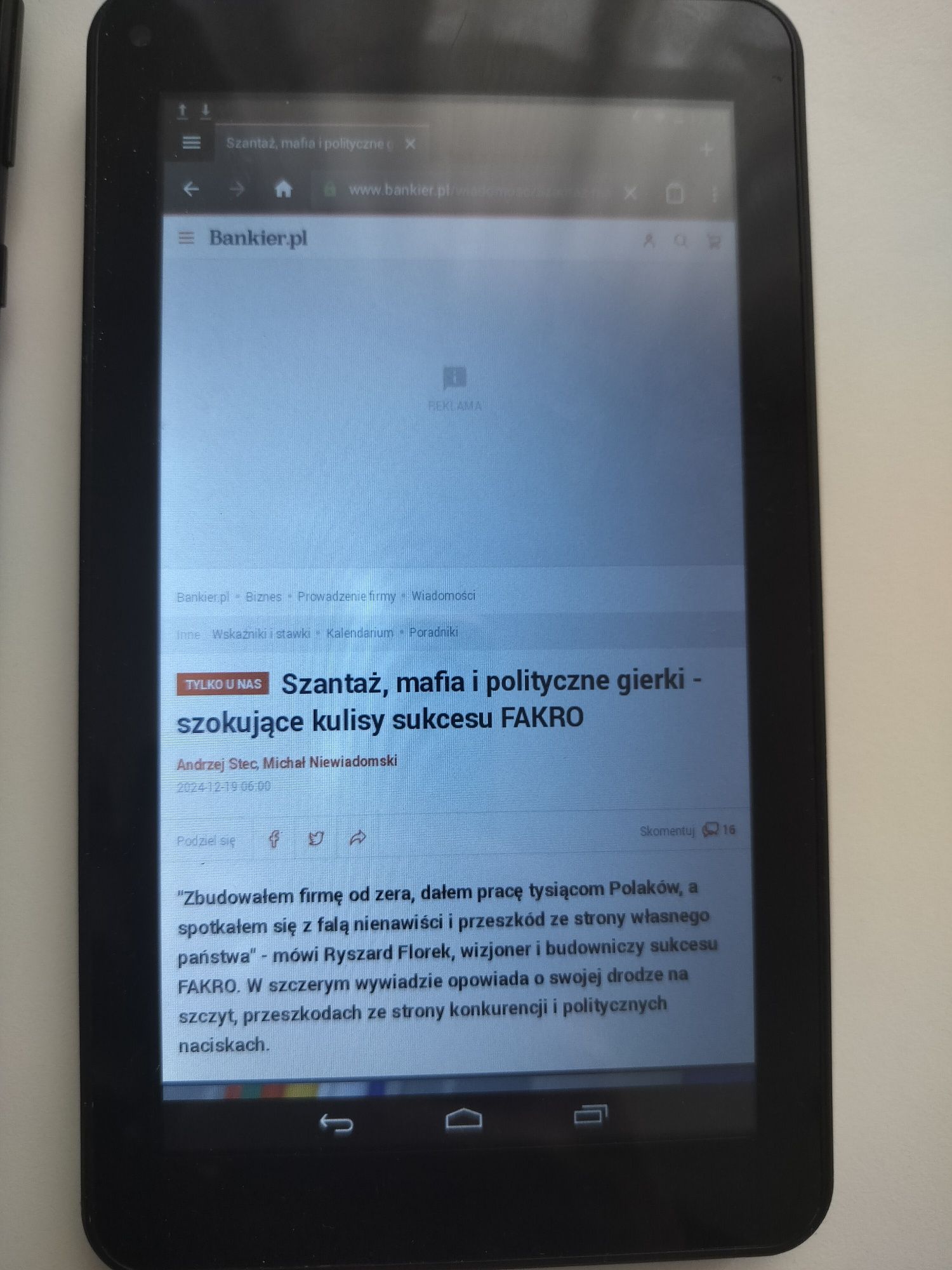 Tablet Modecom Freerab 7001 HD IC
