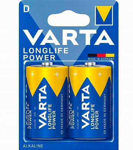 Bateria Varta High Energy ALKALICZNE 2BL LR20 D Wersja Power on Demand