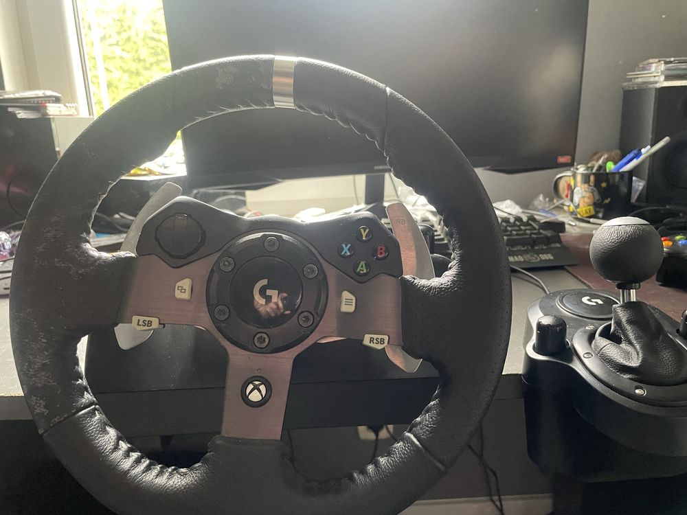 kierownica logitech g920 + shifter