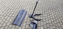 Nowy pług stiga do traktorka kosiarki