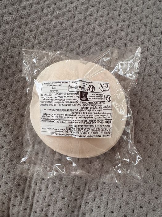 Вставки-накладки у бра/топ бежеві 3 пари