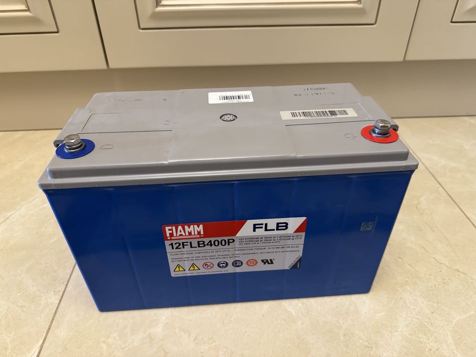 Продам аккумулятор Fiamm 12FLB400P, б/у. Гелевый.