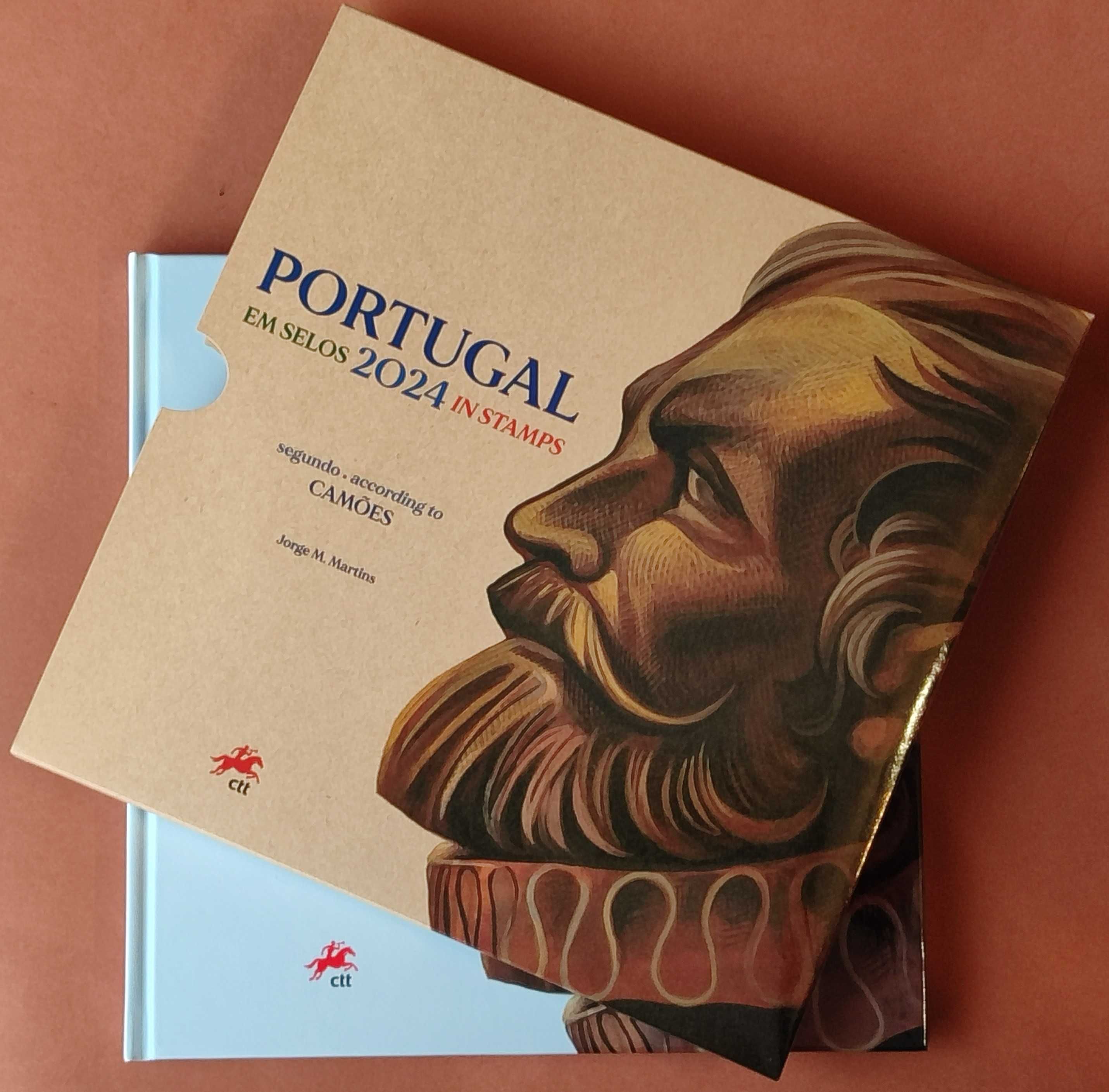 Livro CTT - Portugal em selos 2024 - sem selos