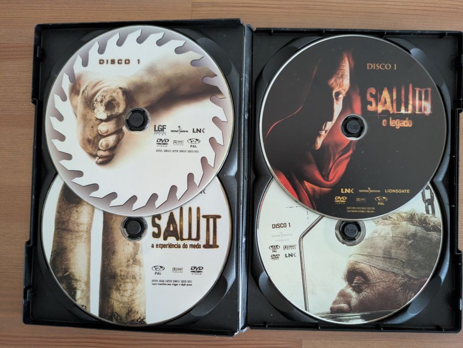 Quadrilogia SAW - Edição Colecionador (COMO NOVO)