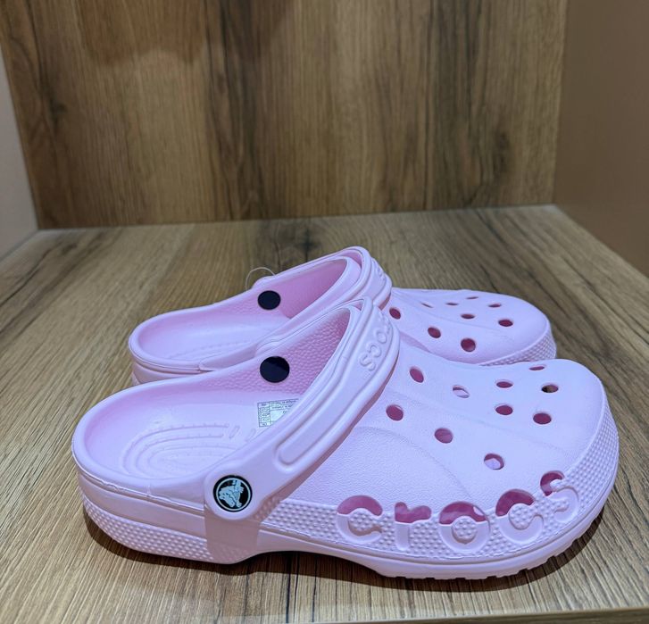 Crocs сабо женские розовые /жіночі крокси рожеві milk pink /38 розмір