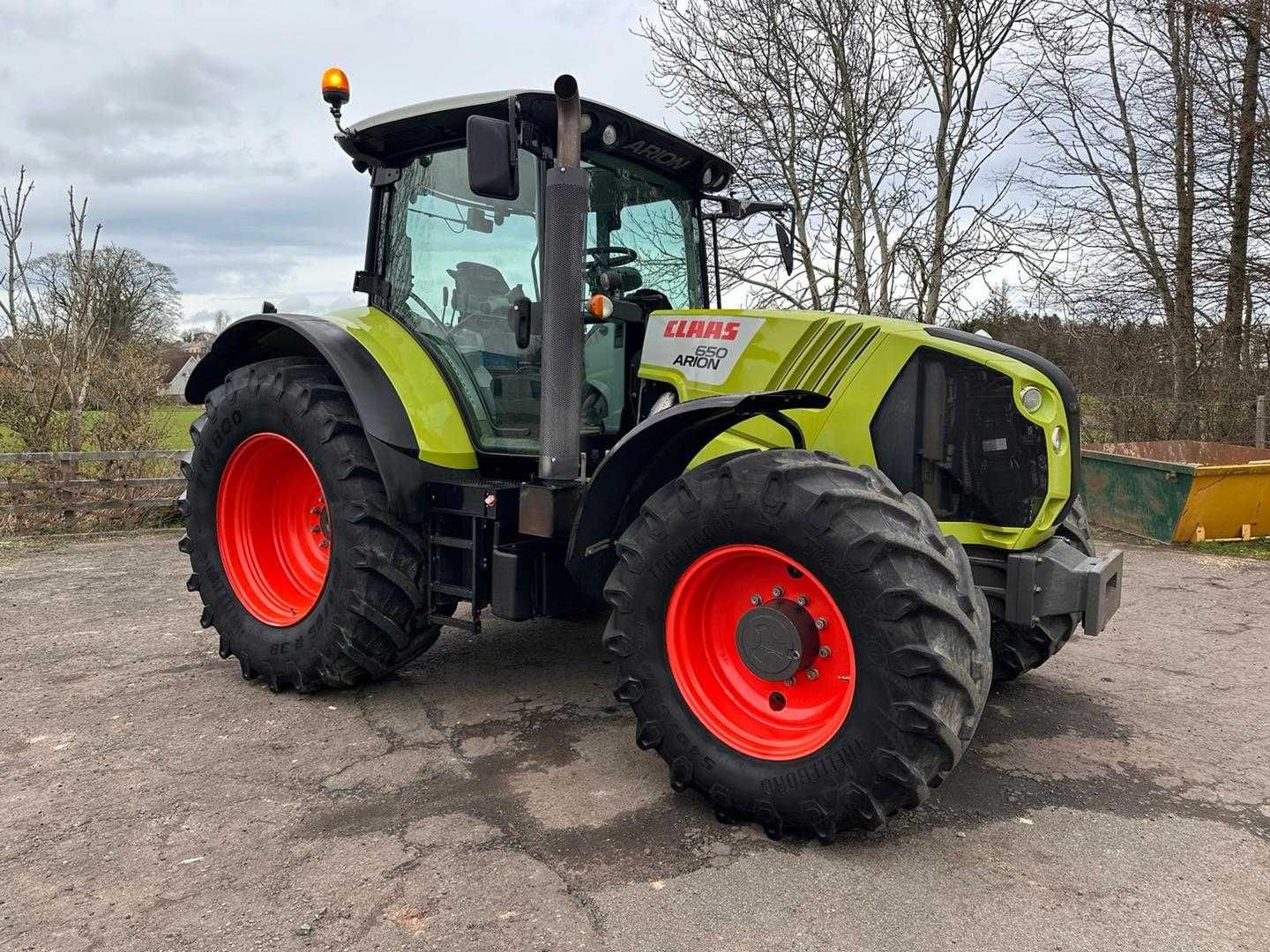 Claas Arion 650 Hexashift Mięka oś Fendt Case Massey