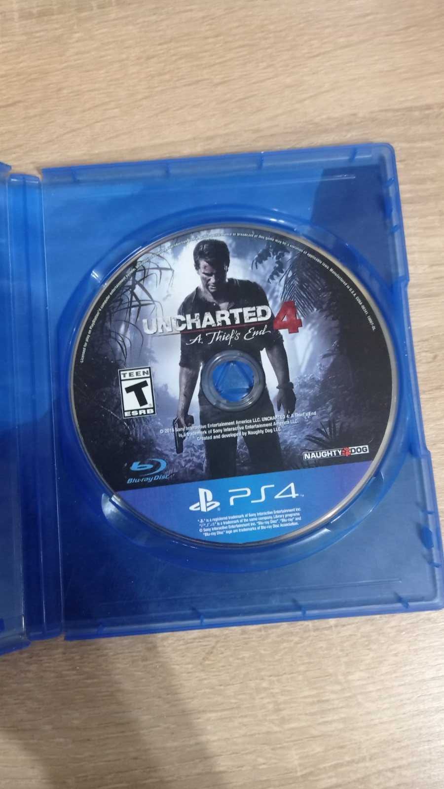 Диск Uncharted для PS4