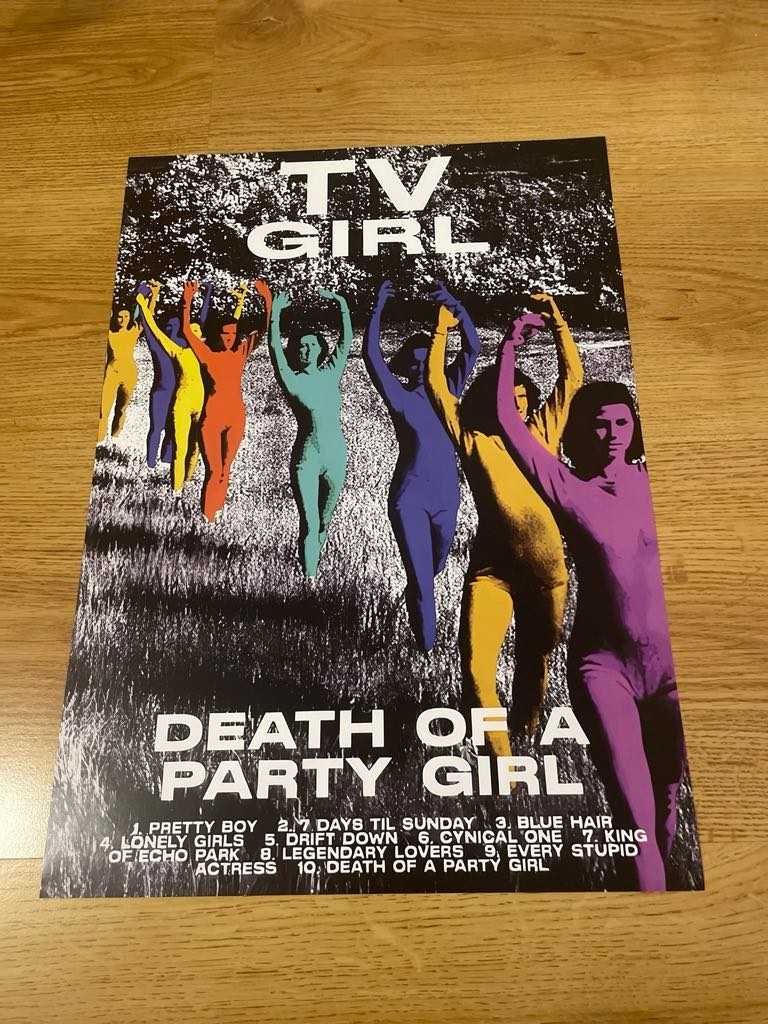 plakat tv girl death of a party girl