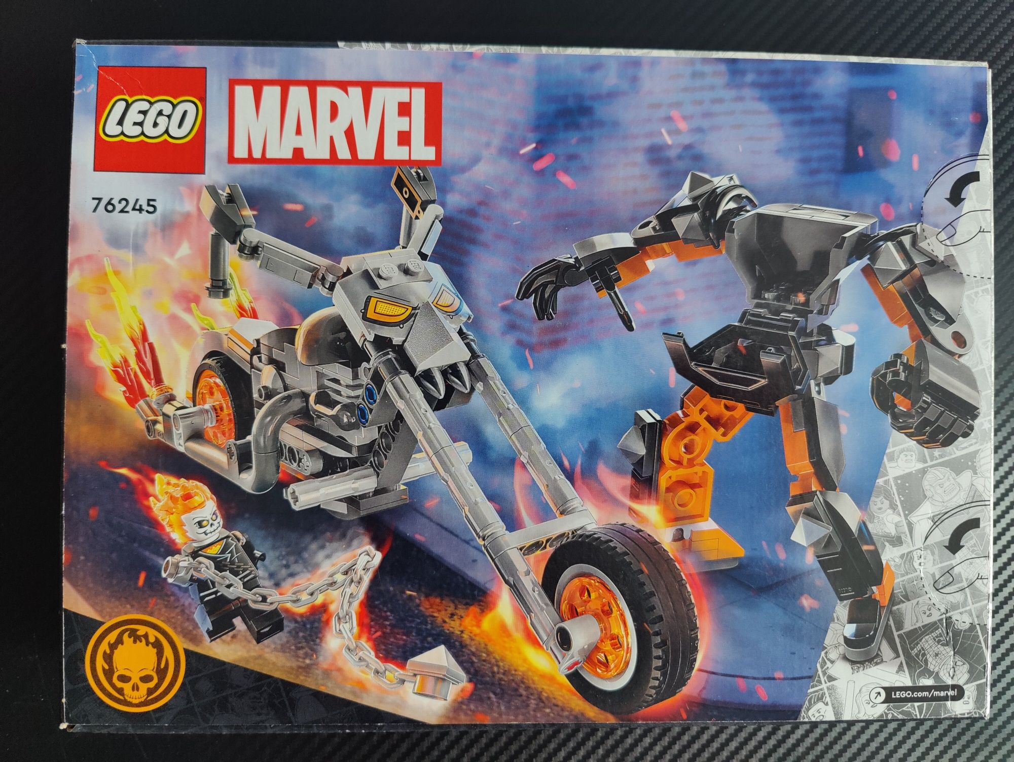 Lego Marvel Super Heroes 76245 Upiorny Jeździec - mech i motor