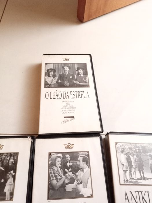 Cassetes filmes clássicos portugueses