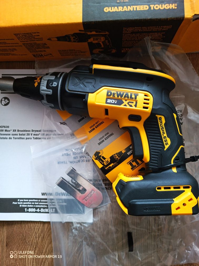 DeWalt DCF630 20V Max Brushless Drywall Screwgun