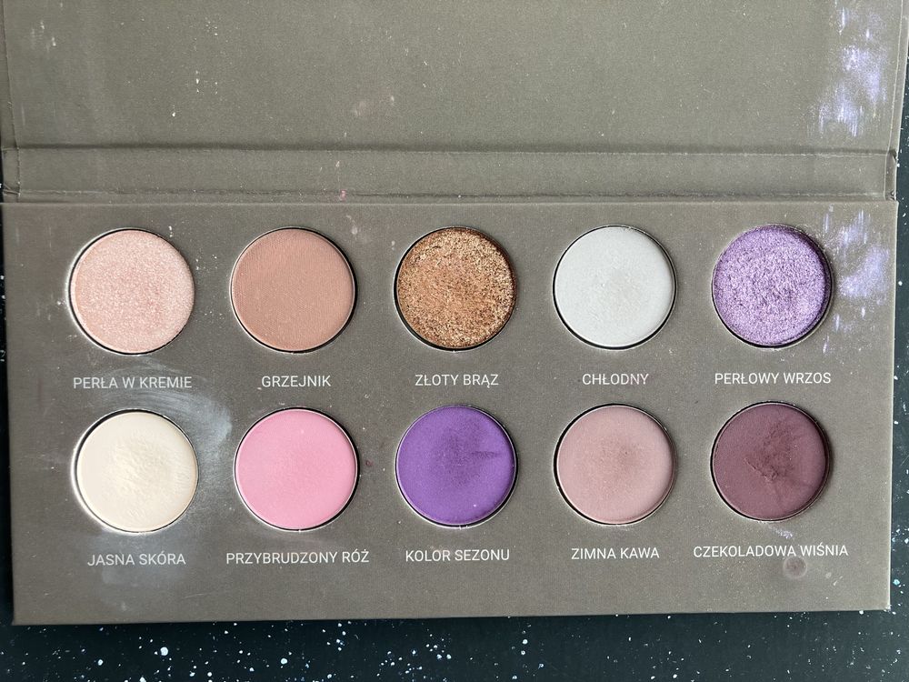 Glam shop - paleta cieni Chłodno