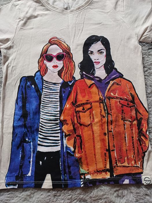 T-shirt dziewczęcy 152