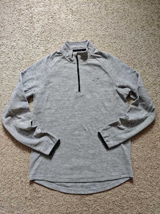 Polar 4F Lekki i miękki, Rozpinany, Kolor szary, Rozmiar M