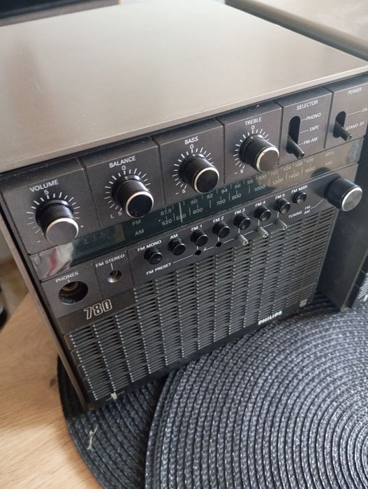 Philips 780 amplituner vintage audio radio
