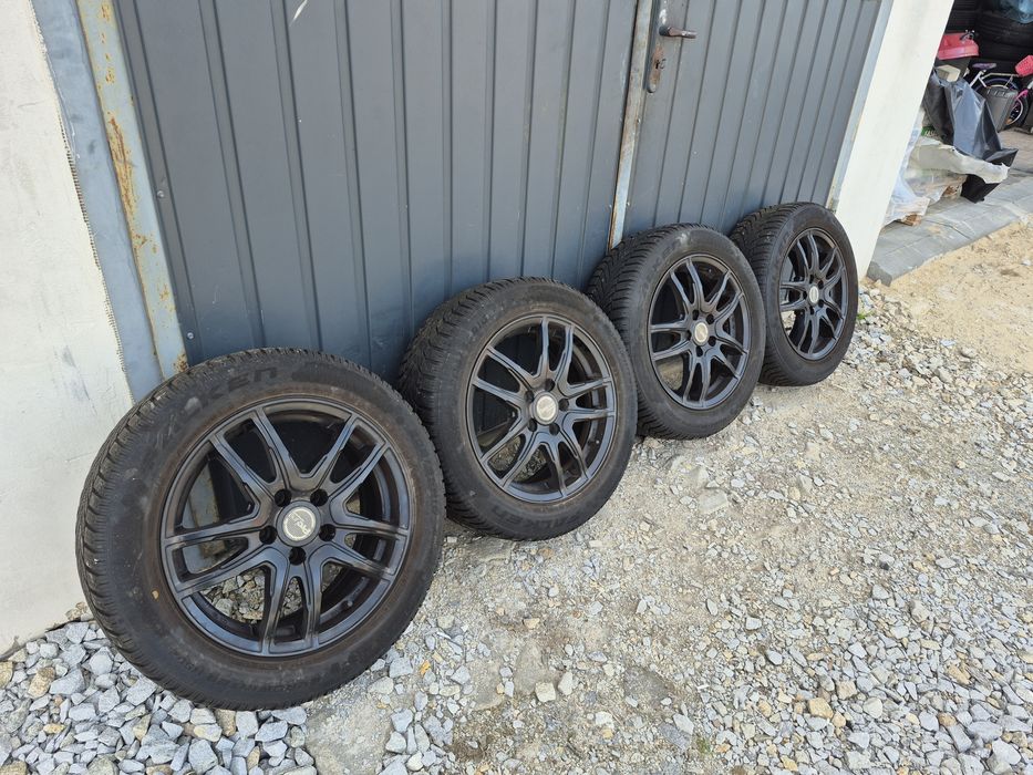Koła aluminiowe z oponami zimowymi 205/55R16 5x110 Opel Alfa Fiat