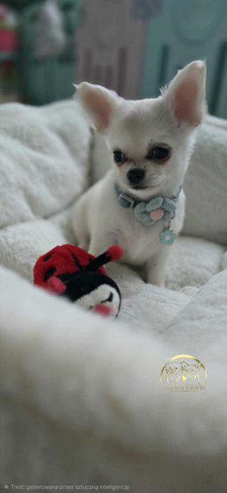 Piękna chihuahua długowłosa FCI Rose