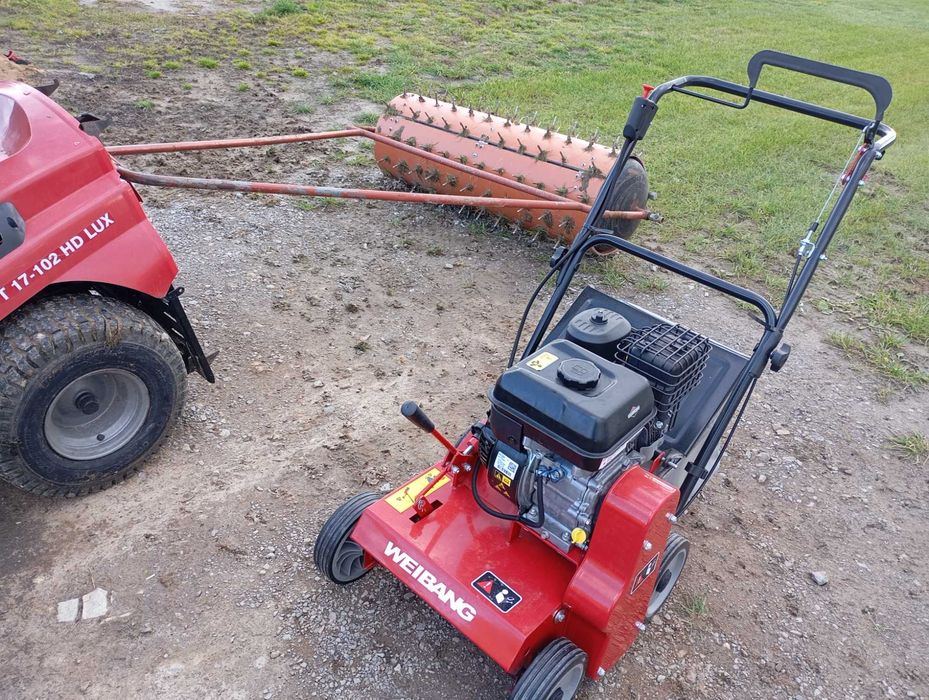 wertykulator napowietrzcz trawnika walec ogrodowy