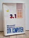 Microsoft Windows 3.1, dyskietka 5,25 cala, DTK Computer, rarytas