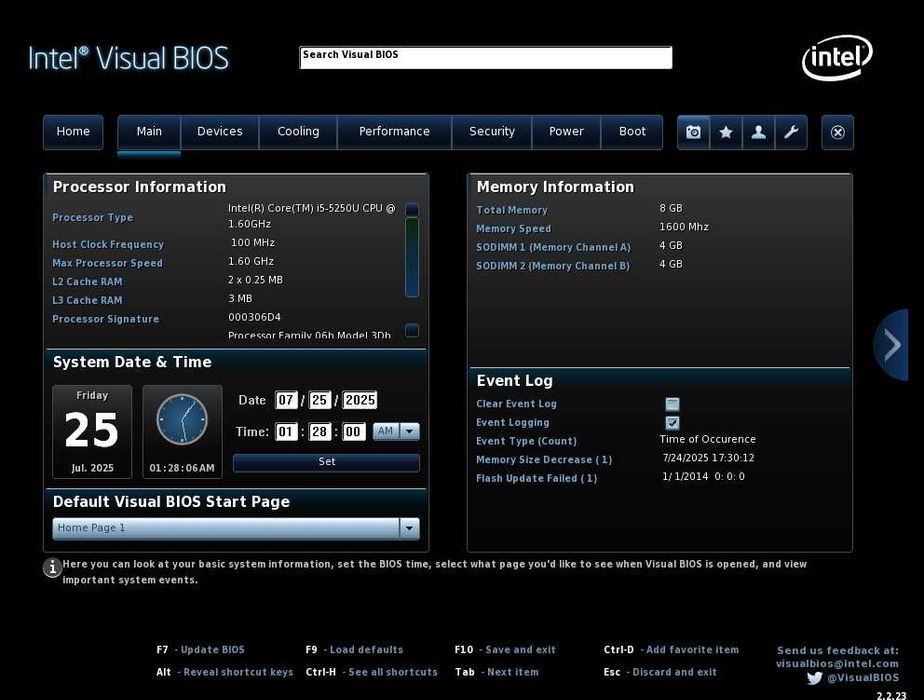 Intel NUC і5-5250U 8Gb 128Gb SSD WiFi BT HDMI компьютер мини неттоп
