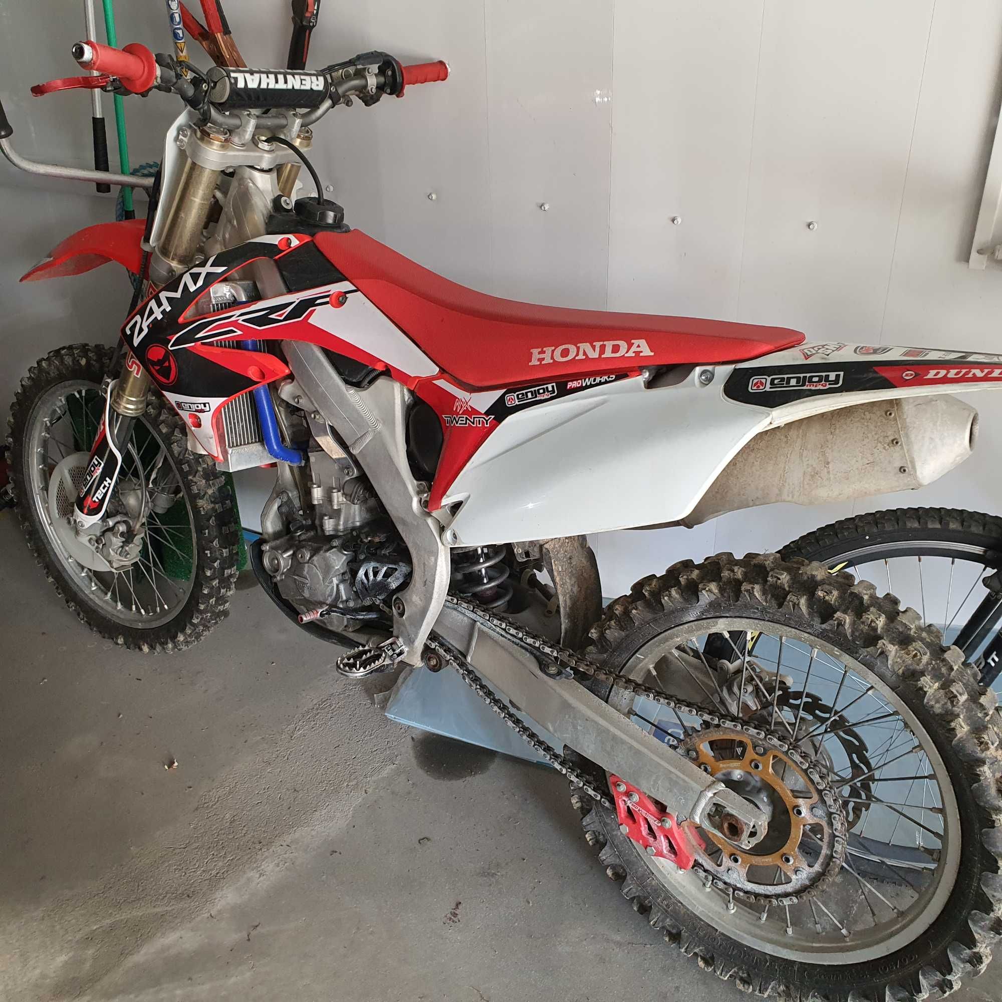 Honda Crf zarejestrowana