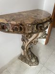 Conjunto mesa e espelho feita à mão