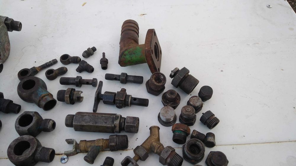 Гідравлічні штуцери, насос НШ-10, фляцень насоса НШ-32