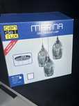 nowa lampa wiszaca MARINA candelux kolor srebrny
